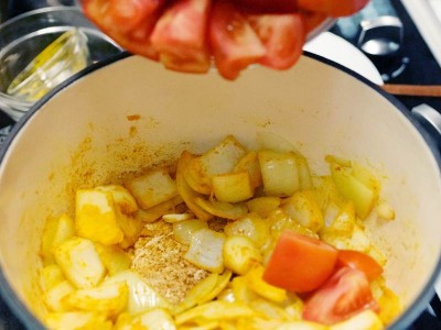 食譜-番茄雞肉咖哩