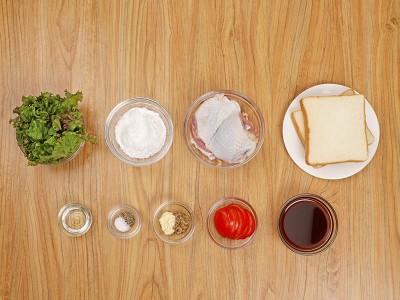 食譜-日式南蠻雞腿三明治