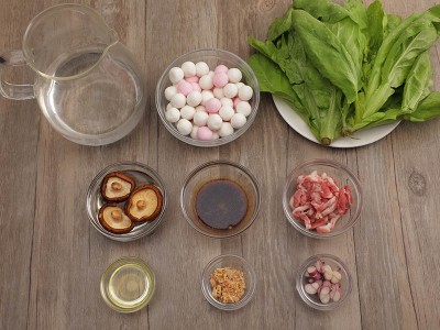 食譜-客家鹹湯圓(無蝦米版)