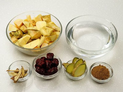 食譜-防感地瓜湯