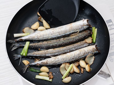 食譜-佃煮秋刀魚