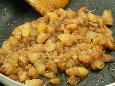 食譜-水餃皮變身蘋果派