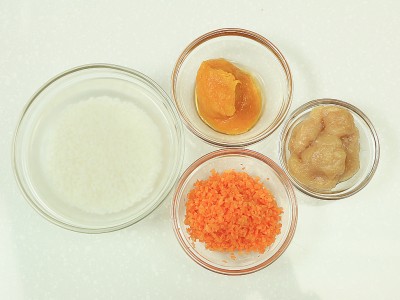 食譜-南瓜雞肉粥