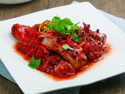 食譜-紅麴蒸嫩雞