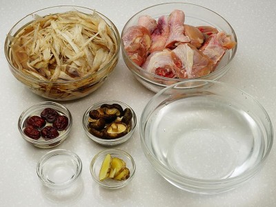 食譜-牛蒡香菇雞湯