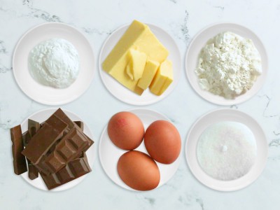 食譜-半熟巧克力蛋糕