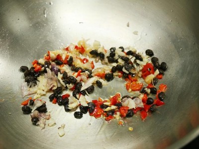 食譜-白菜煲+豉椒雞肉 (一鍋二菜)