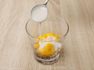 食譜-芒果紫米雪酪