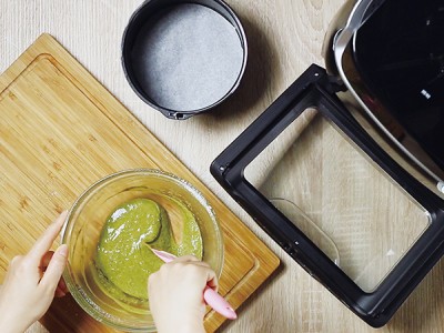 食譜-抹茶戚風蛋糕