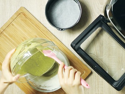 食譜-抹茶戚風蛋糕