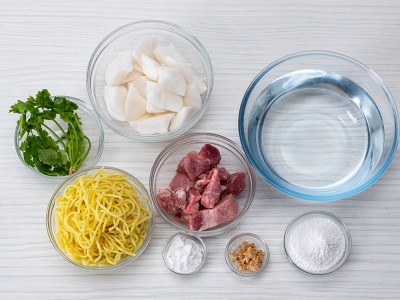 食譜-排骨酥湯麵