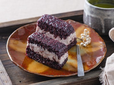 食譜-​芋頭紫米糕