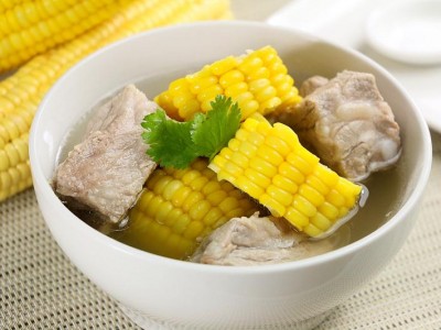 食譜-玉米排骨湯+豆皮白菜包(一鍋二菜)