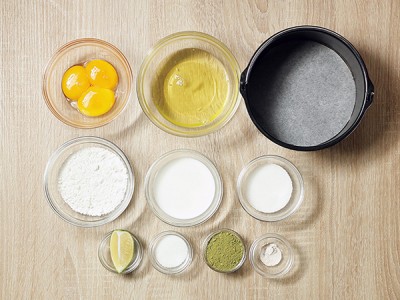 食譜-抹茶戚風蛋糕