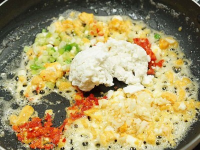 食譜-金沙豆腐
