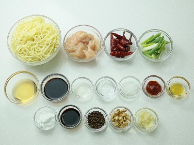 食譜-宮保雞丁麵