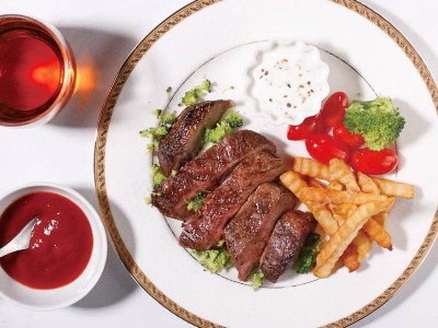 食譜-奶油嫩肩里肌牛排