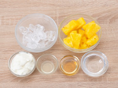 食譜-鳳梨優格泡泡冰