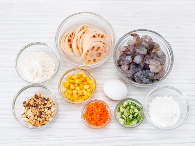 食譜-蓮藕蝦仁煎餅