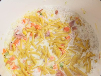 食譜-焗烤白醬通心麵