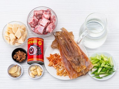 食譜-魷魚螺肉蒜