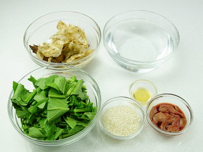 食譜-菠菜豬肝粥