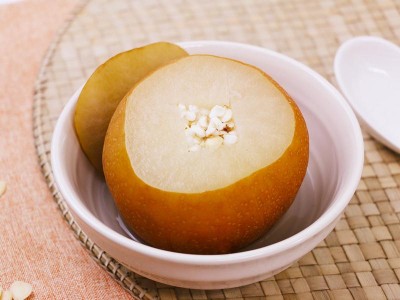 食譜-川貝杏仁燉水梨