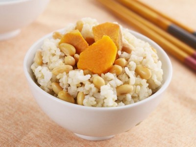 食譜-糙米黃豆地瓜飯