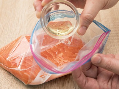 食譜-鮭魚佐海鹽