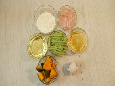 食譜-啤酒酥炸魚條&蔬菜天婦羅