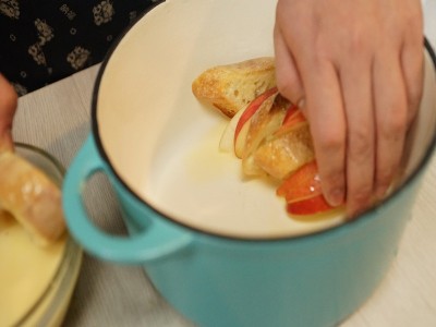 食譜-烤蘋果佐法國吐司