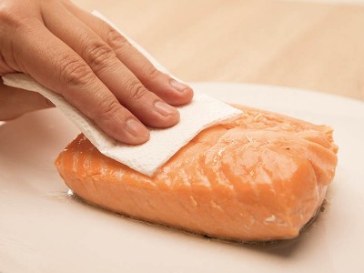 食譜-鮭魚佐海鹽
