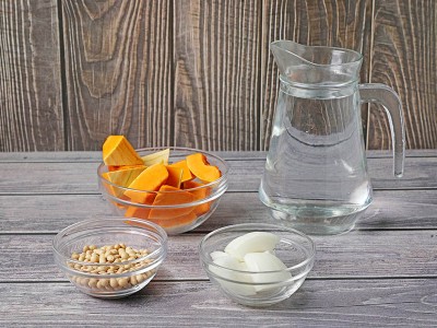 食譜-南瓜豆漿濃湯