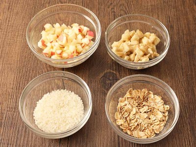 食譜-香蕉蘋果燕麥粥