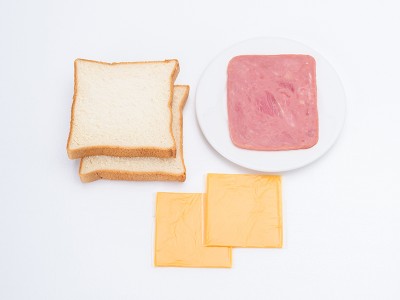 食譜-熱壓火腿起士吐司