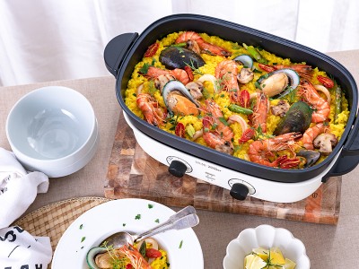 食譜-西班牙海鮮燉飯 