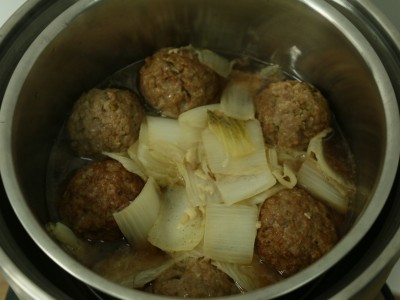 食譜-紅燒獅子頭