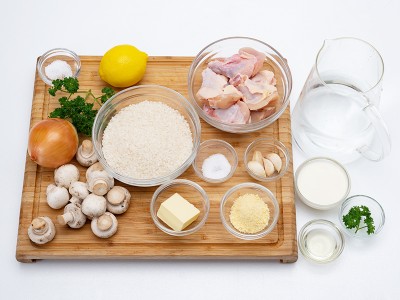 食譜-奶油檸檬雞燉飯