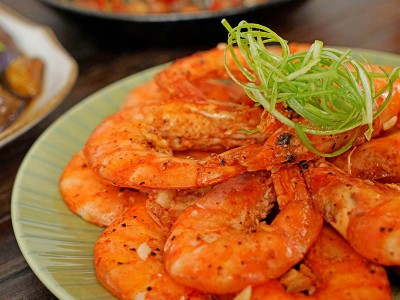 食譜-蒜味啤酒蝦