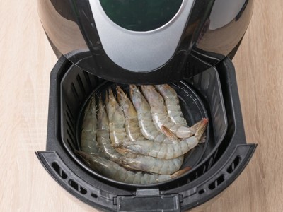 食譜-氣炸香蒜燒酒蝦