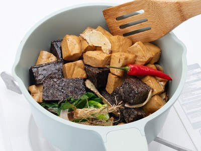 食譜-茶香豆干米血