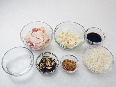 食譜-竹筍香菇鹹粥