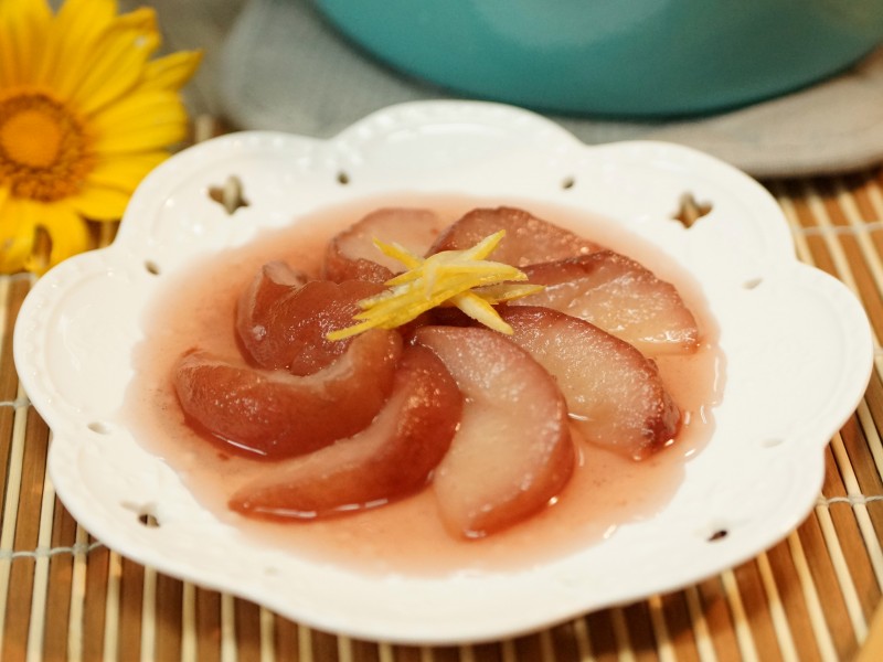 食譜-紅酒燉雪梨