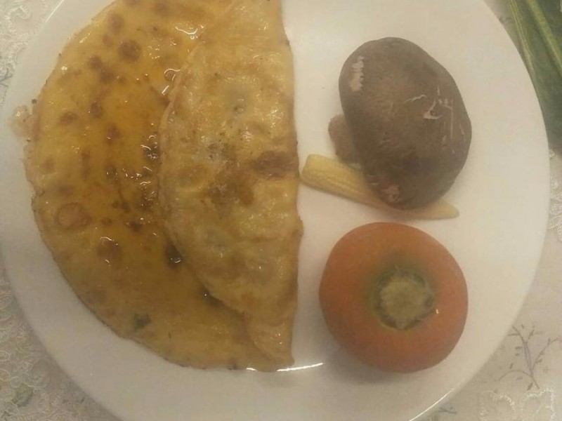 餐桌-法國薄餅蜂蜜