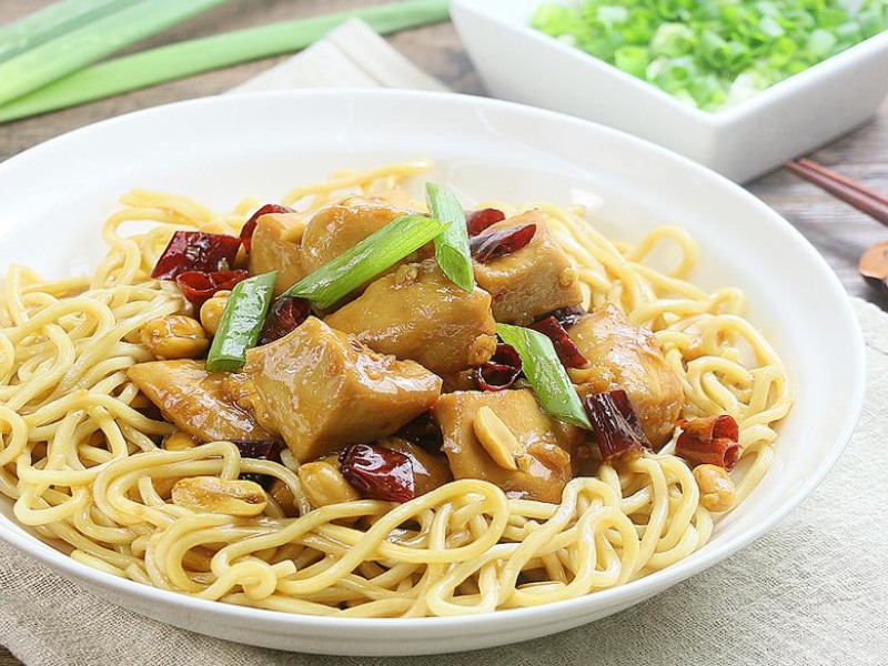 食譜-宮保雞丁麵