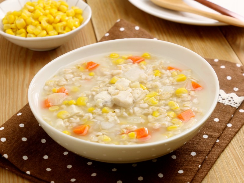 食譜-雞肉玉米燕麥粥
