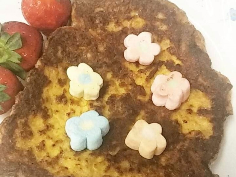 餐桌-法國吐司棉花糖