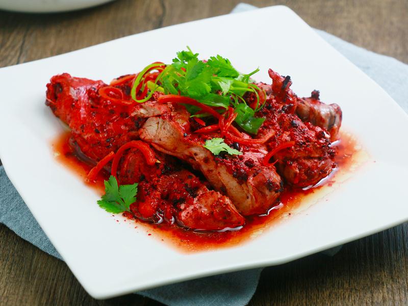 食譜-紅麴蒸嫩雞