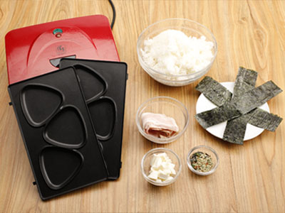 食譜-日式培根烤飯糰