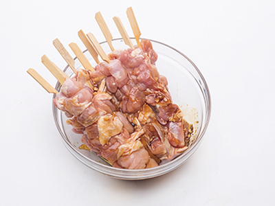 食譜-柚子蜜烤雞肉串